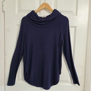 LOFT lounge dark blue top size S  *R1